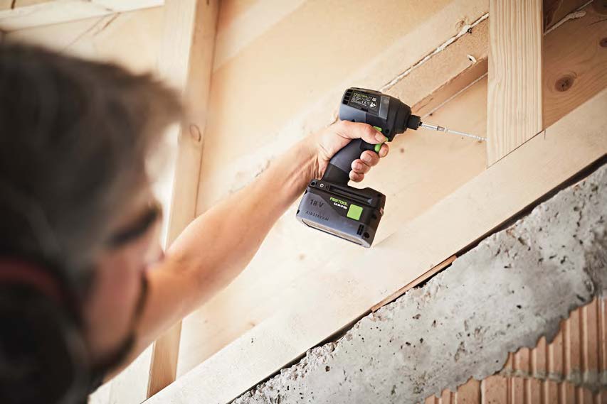 Festool T TID 18 Cordless Impact Screwdriver – no strain no pain