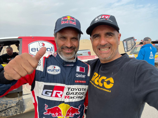 A winning partnership at Dakar Rally